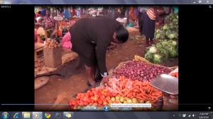 Chuka market vegetables